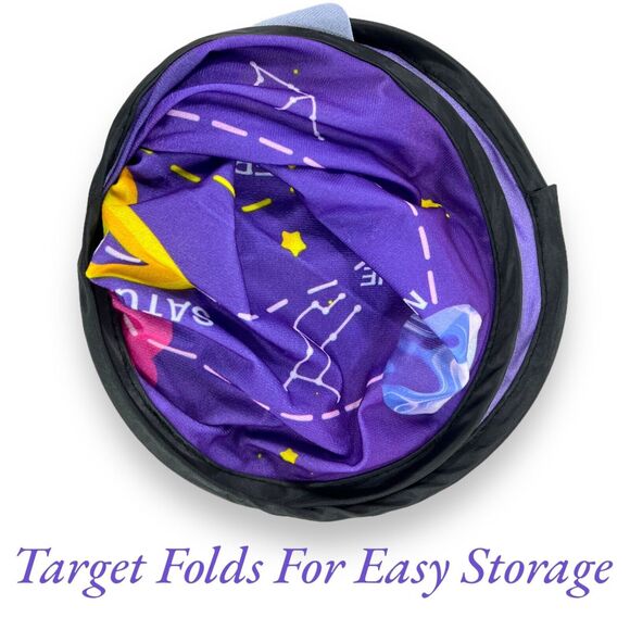 Outer Space Foam Rocket Toss Dart Game Birthday Party Sci-Fi Kids 3+ Galaxy NEW - Picture 4 of 16